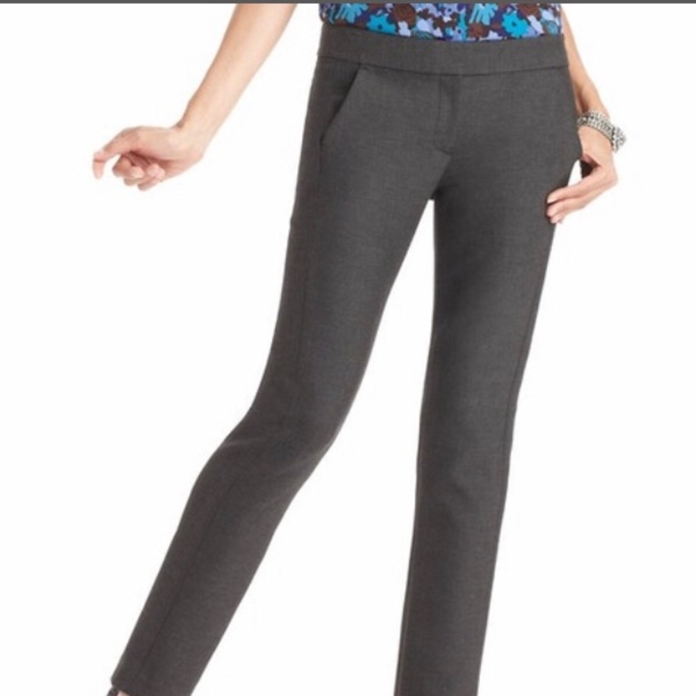 LOFT PLUS Marissa dress pants in grey